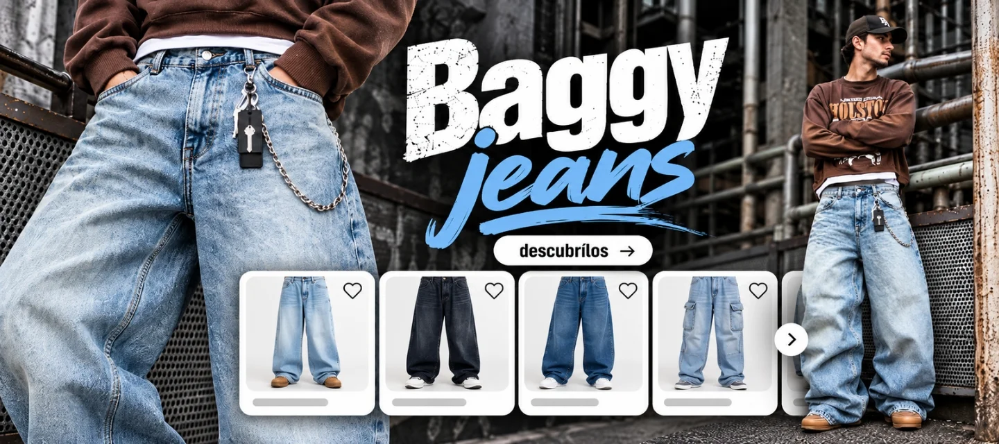 baggy hombre 