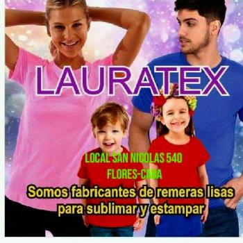 Lauratex Remeras Lisas