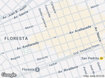 Map showing location of Lv Jeans Avellaneda