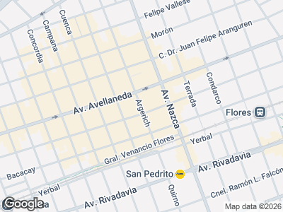 Map showing location of Anexo Streetwear