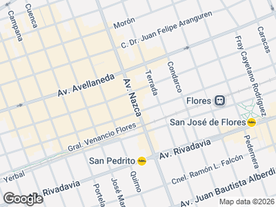 Map showing location of Reyna Calzados Jr
