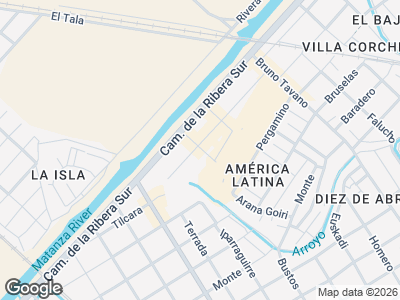 Map showing location of Creaciones Zair.ay