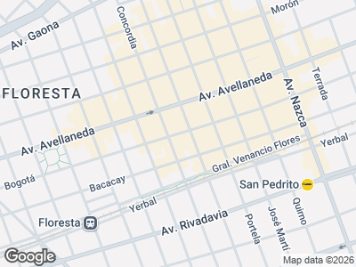 Map showing location of Veroma Lencería