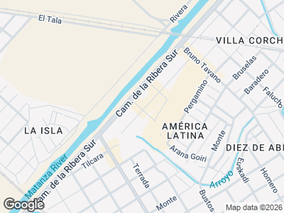 Map showing location of Bronco Eugez Club