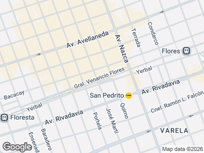 Map showing location of Simons Jeans