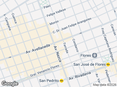 Map showing location of Calzados Nicole