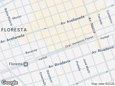 Map showing location of Creaciones Oriana .