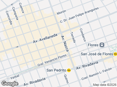 Map showing location of Blanqueria Azumi y Tifon