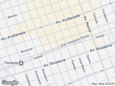 Map showing location of Lunares J&s