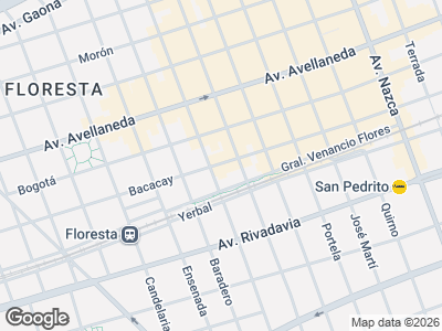 Map showing location of Creaciones Yeshua