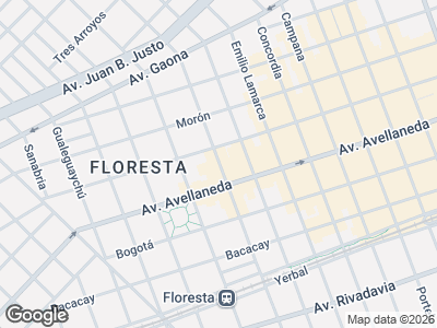Map showing location of I Love Baby