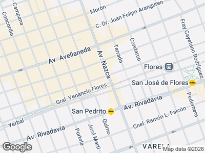 Map showing location of Mayorista Shalom