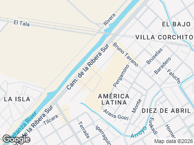 Map showing location of Creaciones Raf & Mel