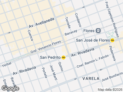 Map showing location of Textil Colque Alvarez