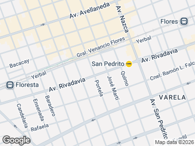 Map showing location of Felicita Indumentaria