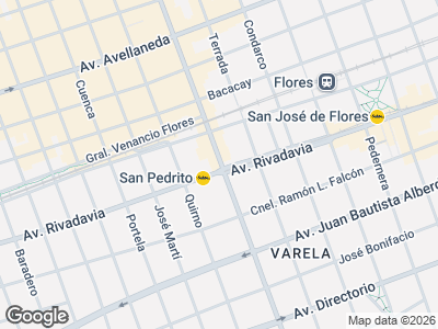 Map showing location of Carmen Deportes
