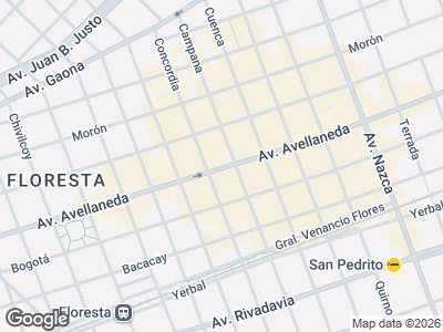Map showing location of Veronica