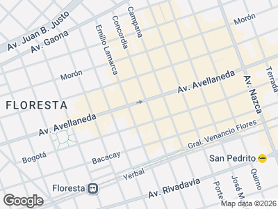 Map showing location of Bellezza