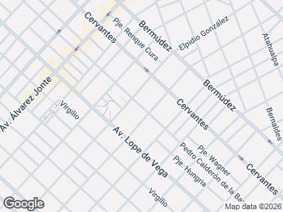 Map showing location of Casa Eduel