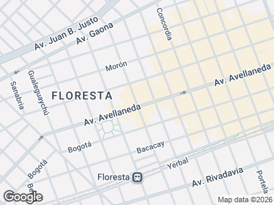 Map showing location of A & Z Calzados