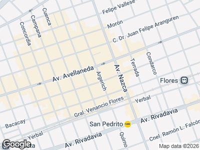 Map showing location of Del Pilar Calzados Argerich