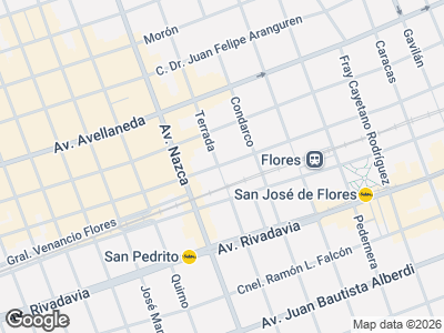 Map showing location of Fulanitos Kids