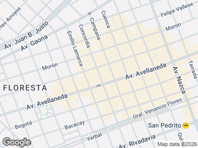 Map showing location of Glacé