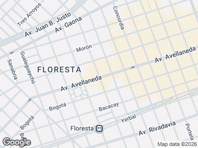 Map showing location of Forever J.r.
