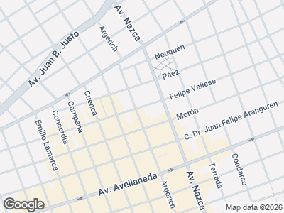Map showing location of Hooligans Store