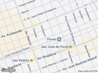 Map showing location of Marroquinería Lulu