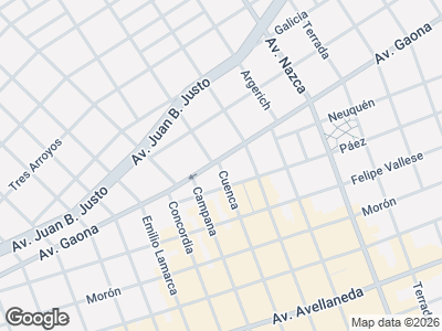 Map showing location of Merceria Cl