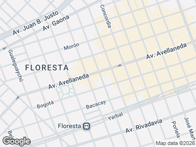 Map showing location of Indumentaria Camacho