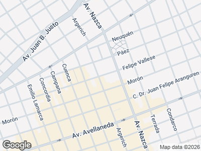 Map showing location of Lázaro Ind