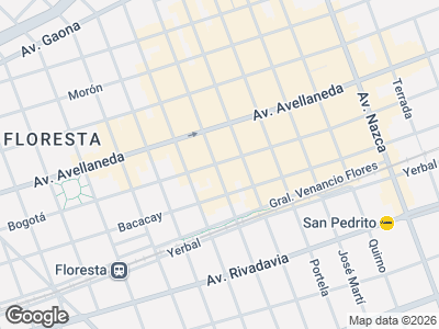 Map showing location of Casa Jhoemi