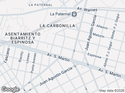Map showing location of Emprende Positivo