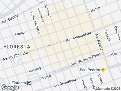 Map showing location of Calzados del Pilar
