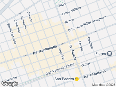 Map showing location of Valery Accesorios Flores