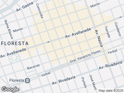 Map showing location of Sarah Hellen