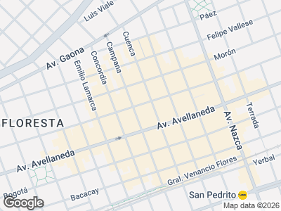 Map showing location of Mirándola Moda