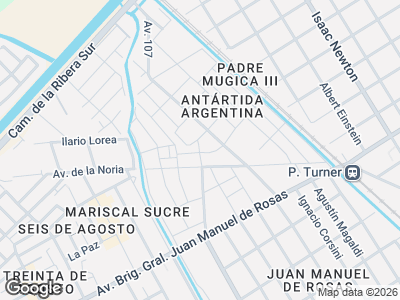 Map showing location of Joaco Mayorista