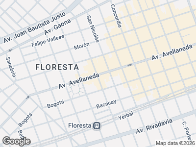 Map showing location of Tussot Oficial