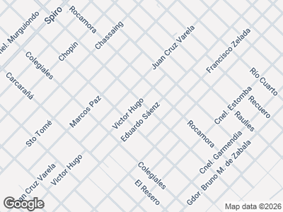 Map showing location of Roco Mayorista