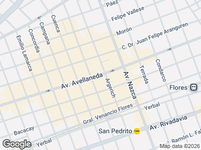 Map showing location of Faye Deportivo