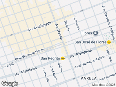Map showing location of Victoria Guerreras Online