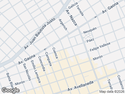 Map showing location of Hans Indumentaria de Hombre