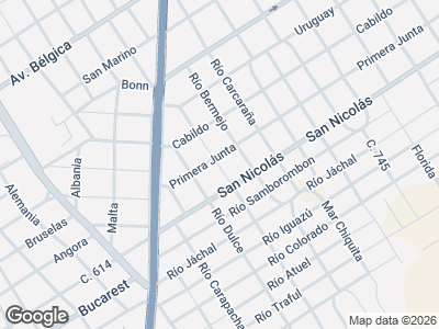 Map showing location of Pinina Outfit