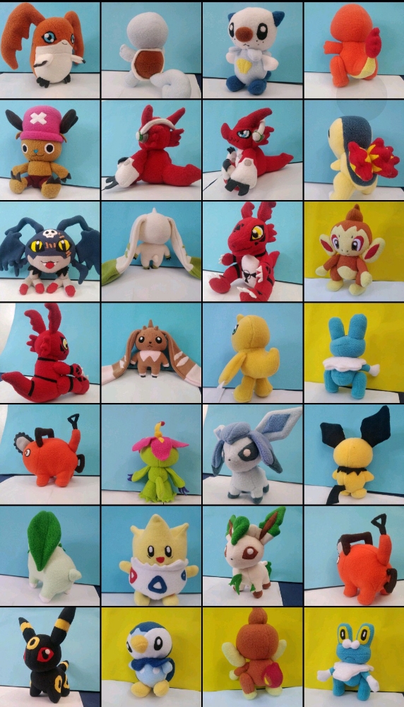 Peluches Digimon - Pokemon - Imagen 2