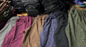 Pantalones Rectos de Lanilla Jogger Elastizado - Miniatura 2