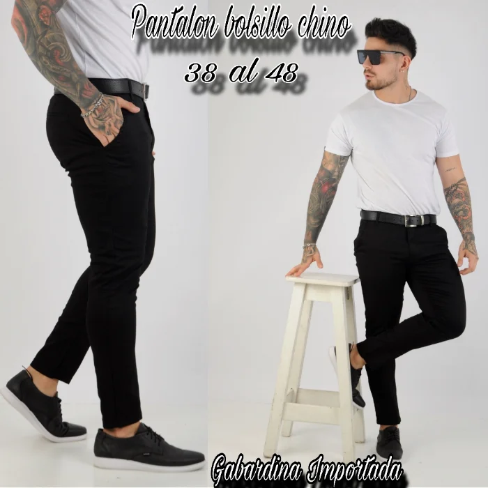 Chinos de Gabardina Importada Elastizada Premiun X Curva $ 18,000  X Mayor  $ 19.000