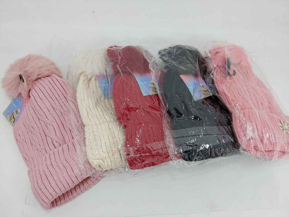 Gorro Pompom Importado con Piel Interna - Imagen 3